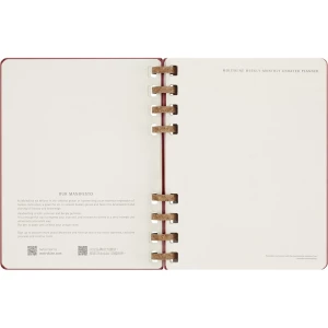 Spiralny kalendarz MOLESKINE Undated Life (VM690-05)