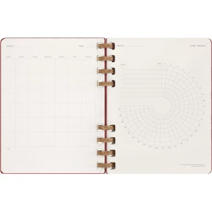 Spiralny kalendarz MOLESKINE Undated Life (VM690-05)