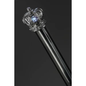 Długopis metalowy z koroną - różowy - (GM-10488-11)