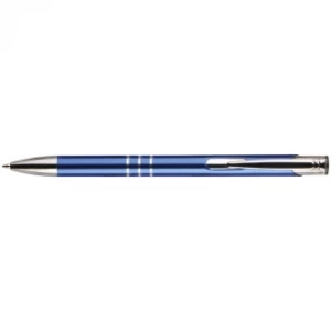 Zestaw piśmienniczy metalowy - niebieski - (GM-10761-04)