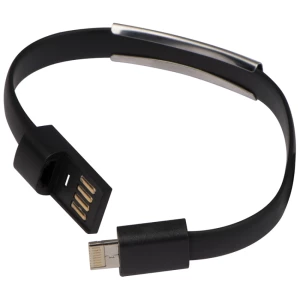 Opaska do transferu - Android, iOS - czarny - (GM-20718-03)