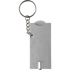 Brelok do kluczy, żeton do wózka na zakupy, lampka LED (V2452-32)
