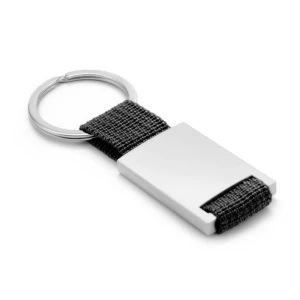 Brelok do kluczy z metalową plakietką (V4790/A-03)