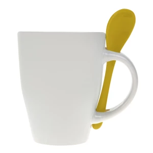 Kubek ceramiczny 300 ml z łyżeczką (V5269-08)