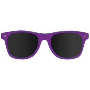 Plastikowe okulary przeciwsłoneczne 400 UV - fioletowy - (GM-58758-12)