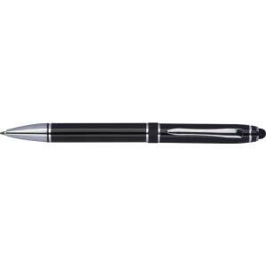 Długopis metalowy touch pen - czarny - (GM-13636-03)