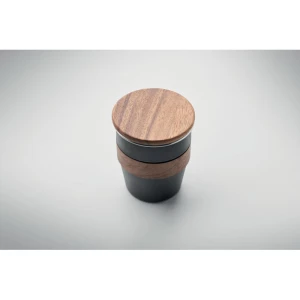 Kubek z pojedynczą ścianką 350 - WALNUT (MO2322-03)