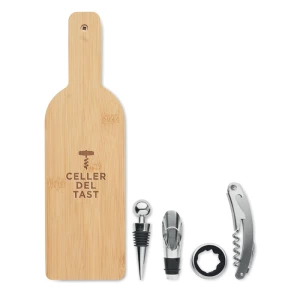 Zestaw w kształcie butelki - VINOVAULT SET (MO2381-40)