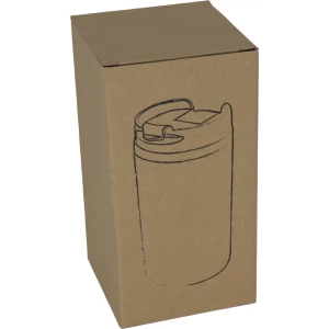 Kubek metalowy 250 ml - czerwony - (GM-60841-05)