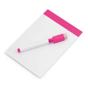 Tablica do pisania z magnesem na lodówkę, pisak, gumka (V7560-21)
