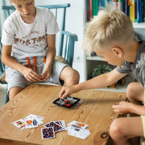 Magnetyczna gra kółko i krzyżyk, czarny (R08865.02)