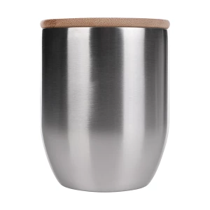 Kubek stalowy Maloy 350 ml , srebrny (R08481.01)