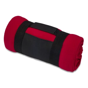 Koc polarowy Git, czerwony (R08098.08)