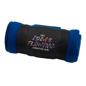 Koc polarowy Git, granatowy (R08098.42)