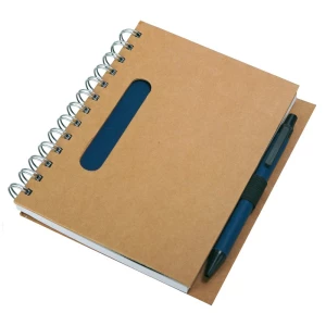 Notes 120x180/70k linia Envivo, granatowy/beżowy (R73796.04)