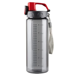 Bidon Feelsogood 600 ml, czerwony/szary (R08312.08)