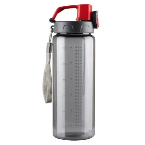 Bidon Feelsogood 600 ml, czerwony/szary (R08312.08)