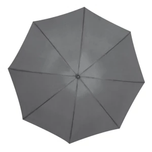 Parasol manualny XXL - szary - (GM-45187-07)