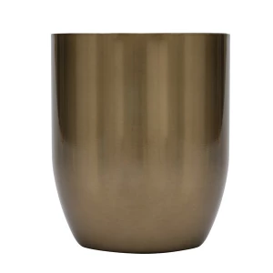 Kubek stalowy Dusk 350 ml, złoty (R08342.79)
