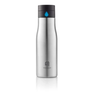 Butelka sportowa 650 ml Aqua, monitorująca ilość wypitej wody (P436.882)