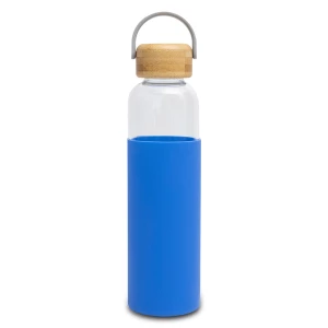 Szklana butelka Refresh 560 ml, niebieski (R08272.04)
