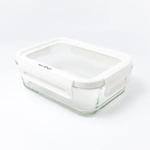 Lunch box Delect 900 ml, biały/transparentny (R08442.00)