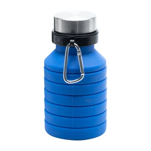Składany bidon sportowy Makalu 550 ml, niebieski (R08436.04)