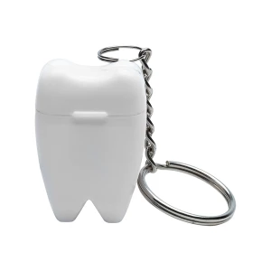 Brelok Toothy z nicią dentystyczną, biały (R17731.06)