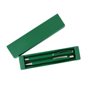 Zestaw piśmienniczy Jetmore, zielony (R02312.05)