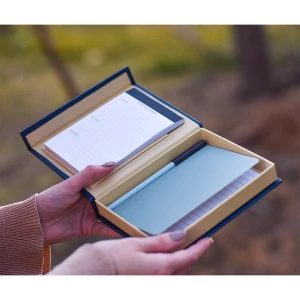 Notes i planner w upominkowym pudełku Kampa, granatowy (R73648.42)