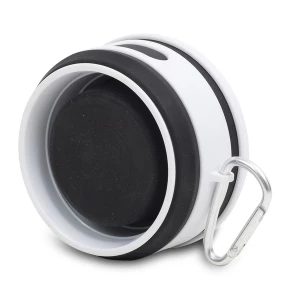Kubek silikonowy 350 ml Flexi, czarny (R08258.02)