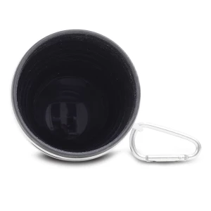 Kubek silikonowy 350 ml Flexi, czarny (R08258.02)