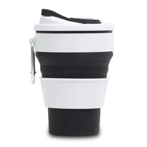 Kubek silikonowy 350 ml Flexi, czarny (R08258.02)