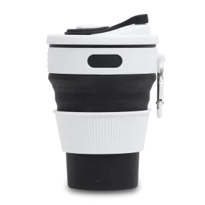 Kubek silikonowy 350 ml Flexi, czarny (R08258.02)