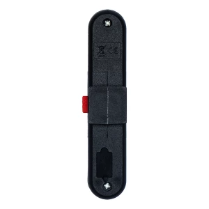 Lampka rowerowa Utrecht, ładowana przez USB, czarny (R17850.02)