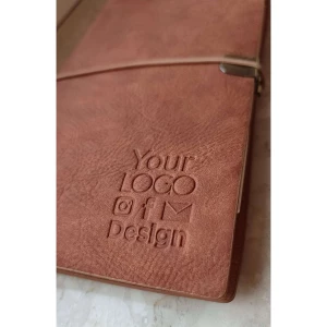 Notes retro Forli, brązowy (R64262.10)