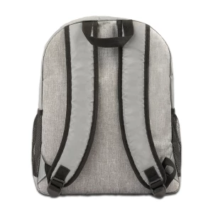 Plecak odblaskowy na laptop Antar, srebrny (R08707.01)