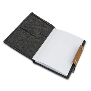 Organizer w okładce filcowej Iga, szary (R64264.21)