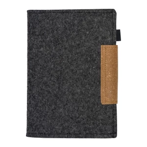 Organizer w okładce filcowej Iga, szary (R64264.21)
