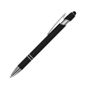 Długopis aluminiowy Softano, czarny (R73424.02)