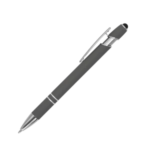 Długopis aluminiowy Softano, szary (R73424.21)