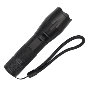 Zestaw nóż z latarką Mezus, czarny (R17569.02)