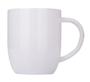 Kubek stalowy z powłoką sublimacyjną Alis 350 ml , biały (R08199.06)