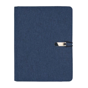 Organizer z notesem Victoris, granatowy (R08167.42)