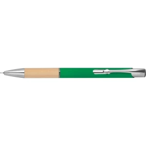Długopis metalowy półżelowy NAPLES - zielony (GE-4333-09)