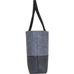 Torba na zakupy z filcu RPET SAN MATEO - szary (GE-4355-07)
