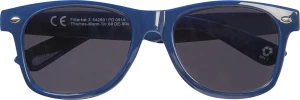 Okulary przeciwsłoneczne RPET ILLINOIS - granatowy (GE-4260-44)