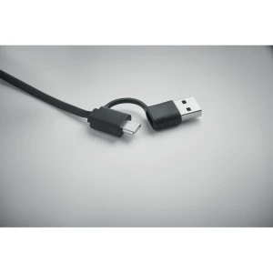 Zwijany kabel ładujący o mocy 60 W - LINEA (MO2425-03)