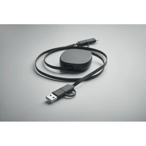 Zwijany kabel ładujący o mocy 60 W - LINEA (MO2425-03)