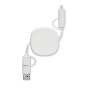 Zwijany kabel ładujący o mocy 60 W - LINEA (MO2425-06)